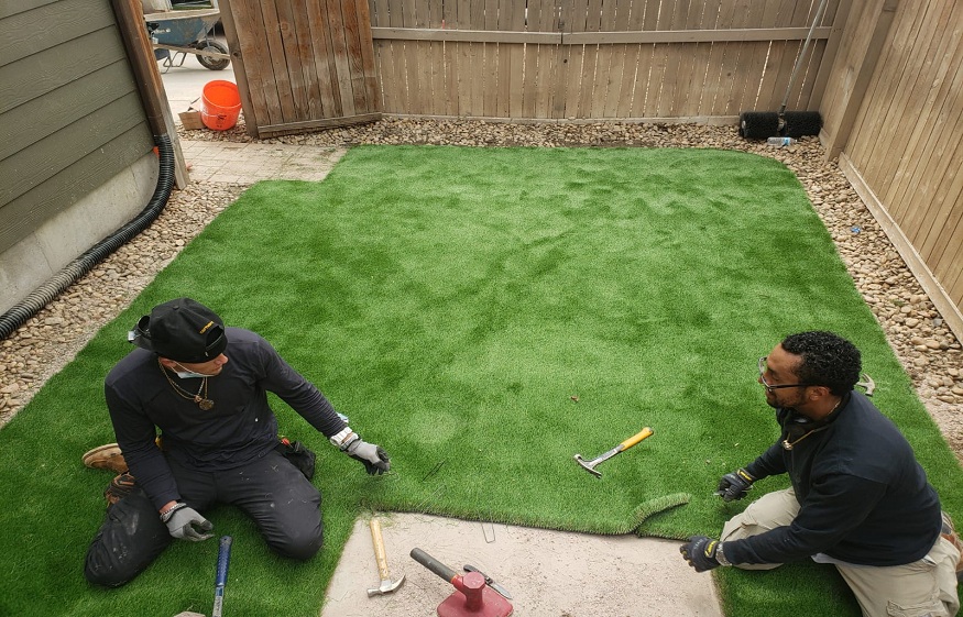 artificial turf needs repairs